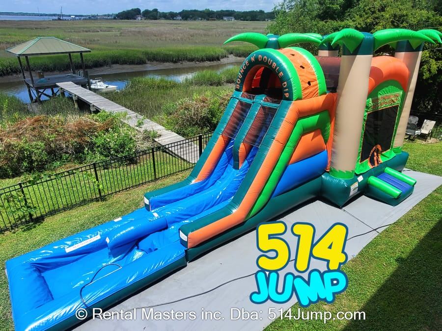 Bounce House Slide Combos Best Water slides rentals, Bounce house rentals, inflatables service